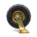 10 inch Heavy Duty Swivel  Galvanized Inflatable Casters Wheel